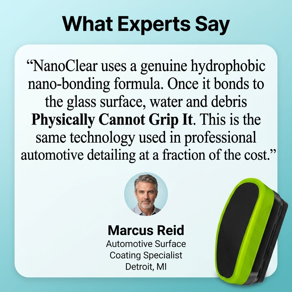 NanoClear Glass - Crystal Clear Vision in Any Weather