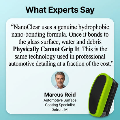 NanoClear Glass - Crystal Clear Vision in Any Weather
