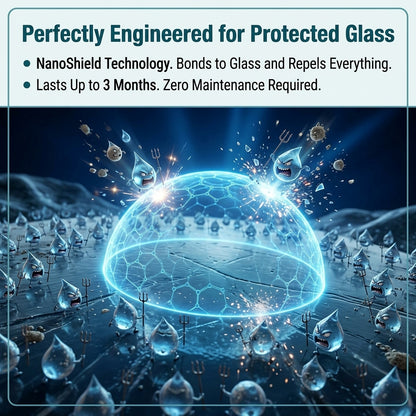 NanoClear Glass - Crystal Clear Vision in Any Weather
