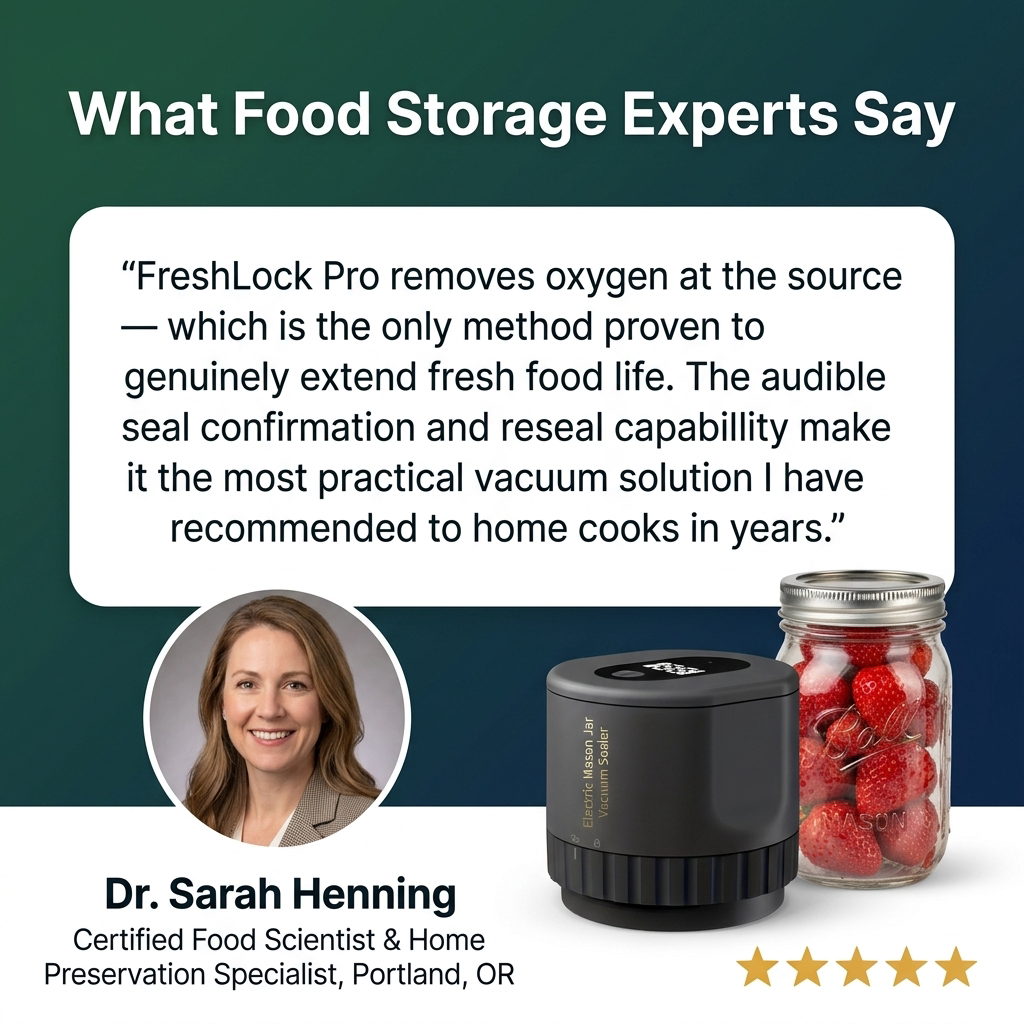 FreshLock Pro -  Groceries That Last 3x Longer