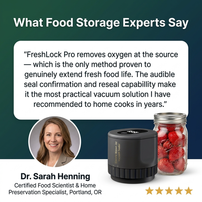 FreshLock Pro -  Groceries That Last 3x Longer