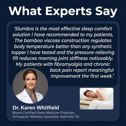 Slumbra Bamboo Mattress Topper