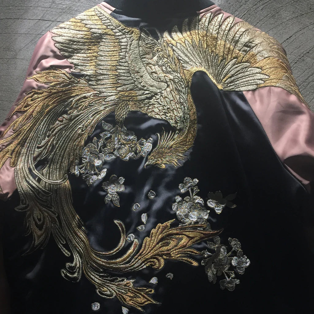 Thunderbird Sukajan Bomber Jacket
