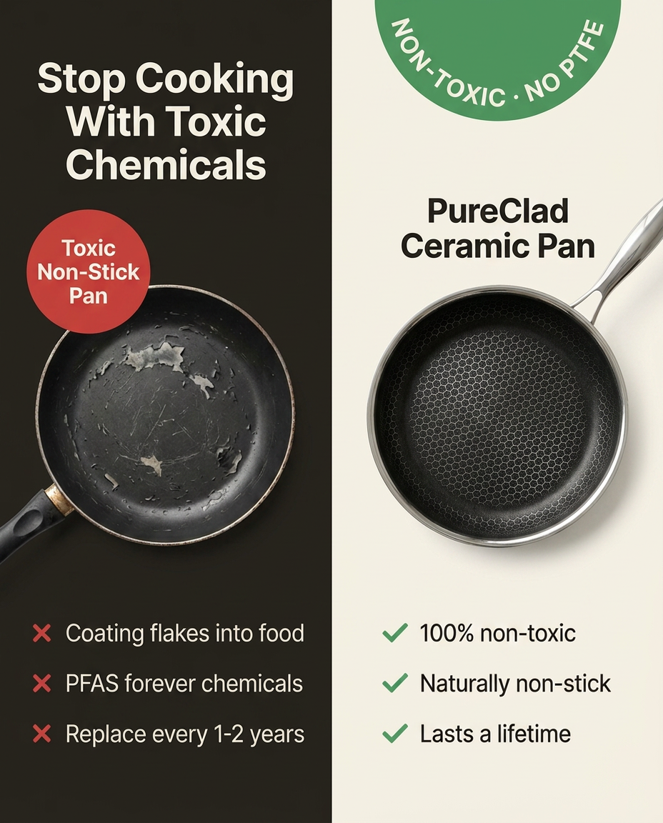 Stop cooking with toxic chemicals