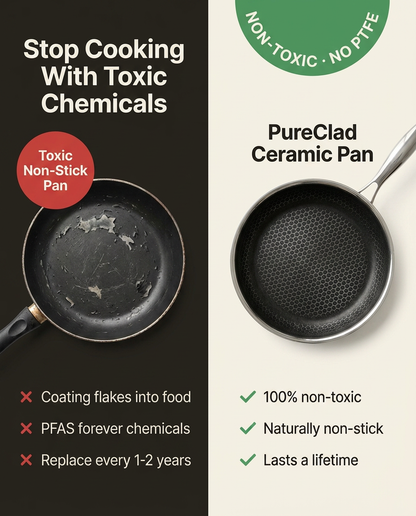 Stop cooking with toxic chemicals