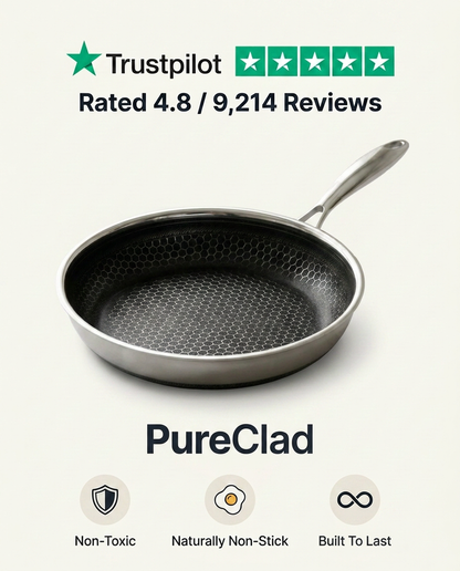 Trustpilot rated 4.8 / 9,214 reviews — PureClad
