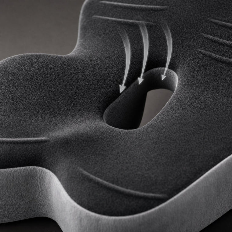 3. The Cutout Is The Whole Point. It Leaves Your Tailbone A Gap.