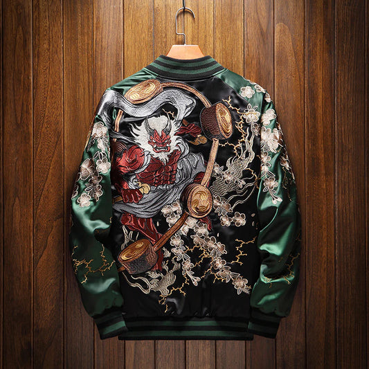 Yeti's Mountain Expedition Sukajan Bomber Jacket