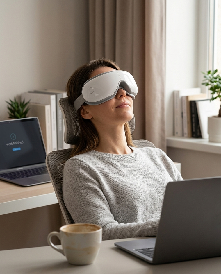 1. Melt Away A Full Day Of Eye Strain — In Just 15 Minutes