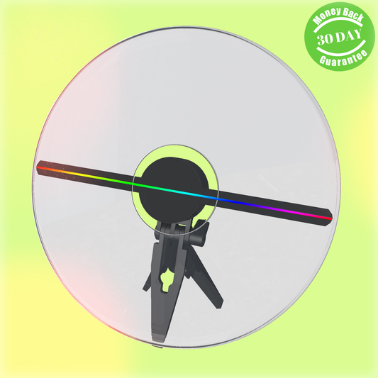 Led RGB Fan With Holographic Effects