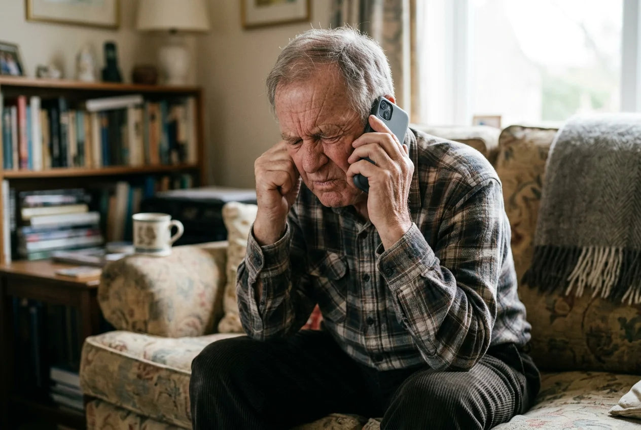 Phone call struggling to hear