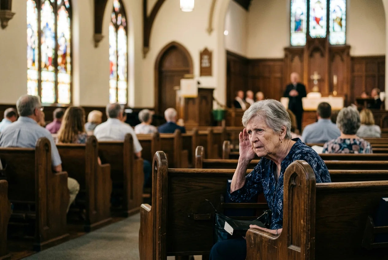 Church missing sermon
