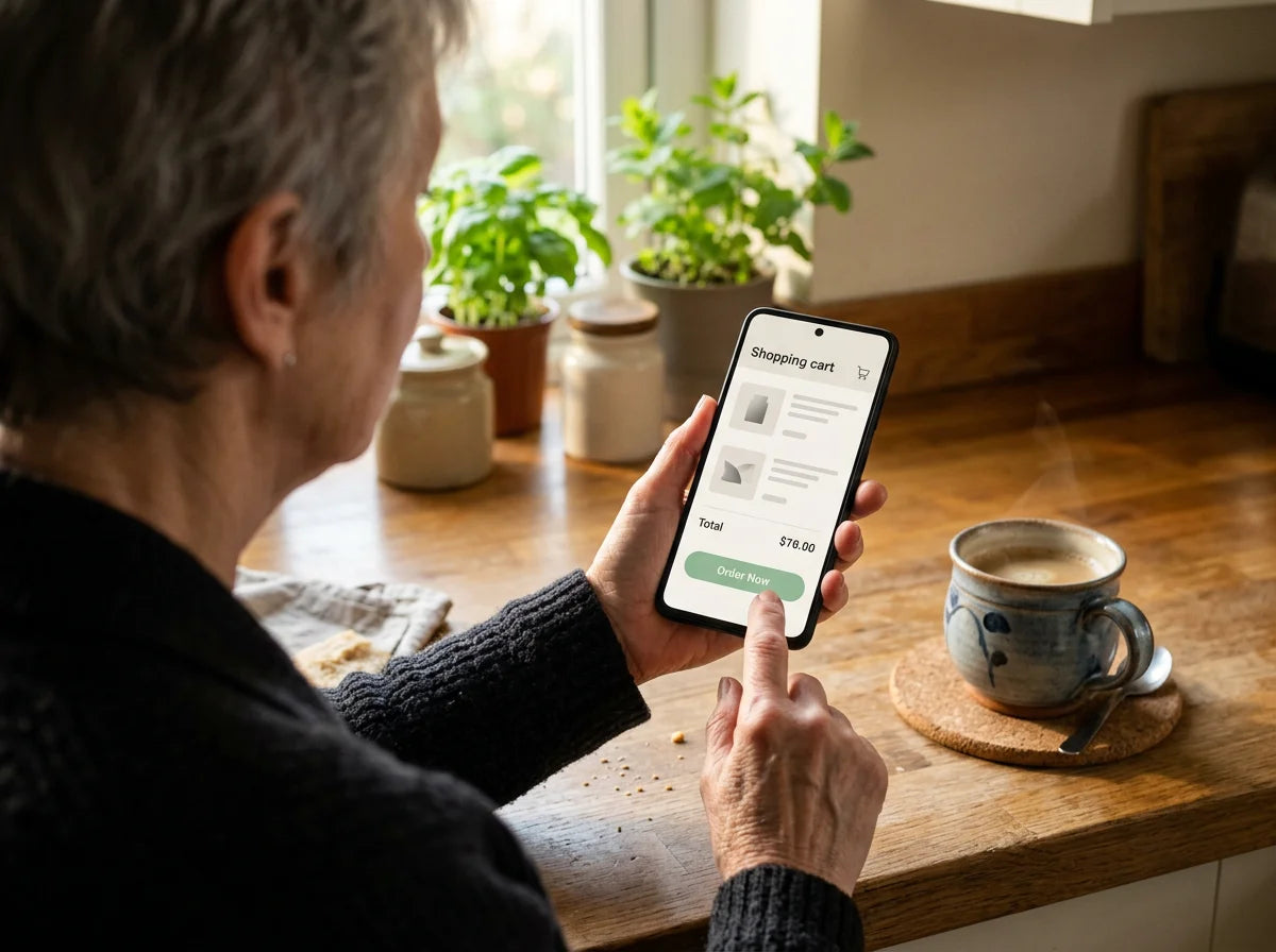 Order from the comfort of home